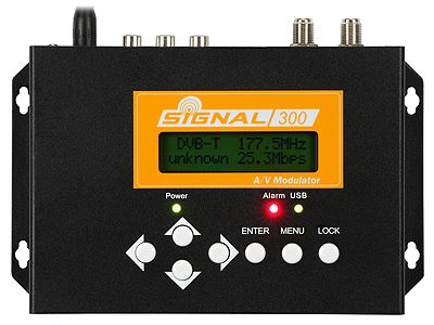Modulator Signal-300 A/V-COFDM (DVB-T) R86300
