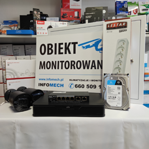zestaw monitoringu BLACK 2KAMERY