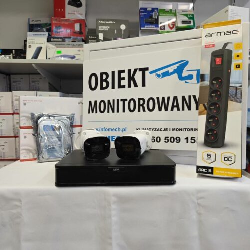 ZESTAW DO SAMODZIELNEGO MONTAŻU mini 2kamery